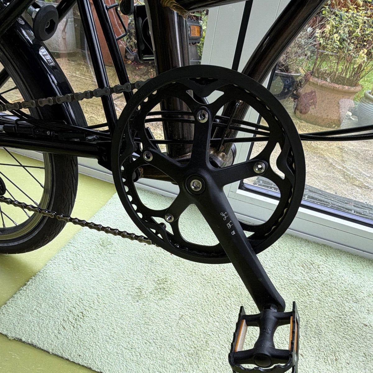 Brompton C Line Folding Bike 6-Speed. Lacquered bronze colour. 2021 model.
