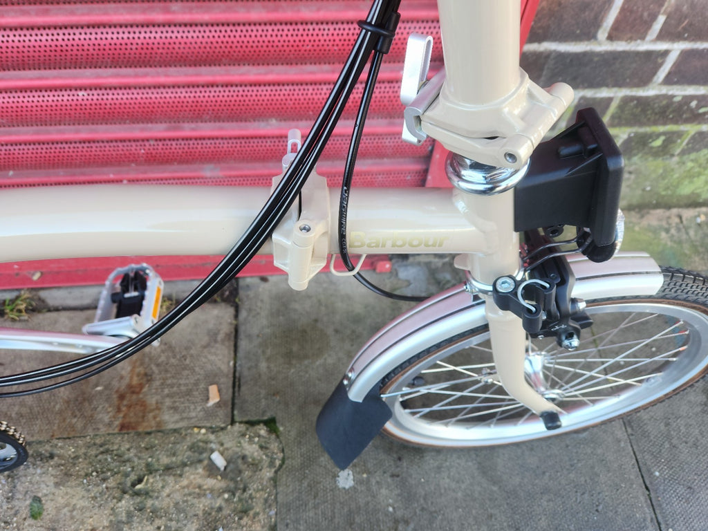 Barbour x Brompton Special Edition M6L With Barbour Pouch
