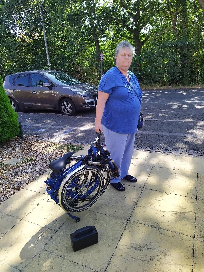 di blasi adult folding tricycle