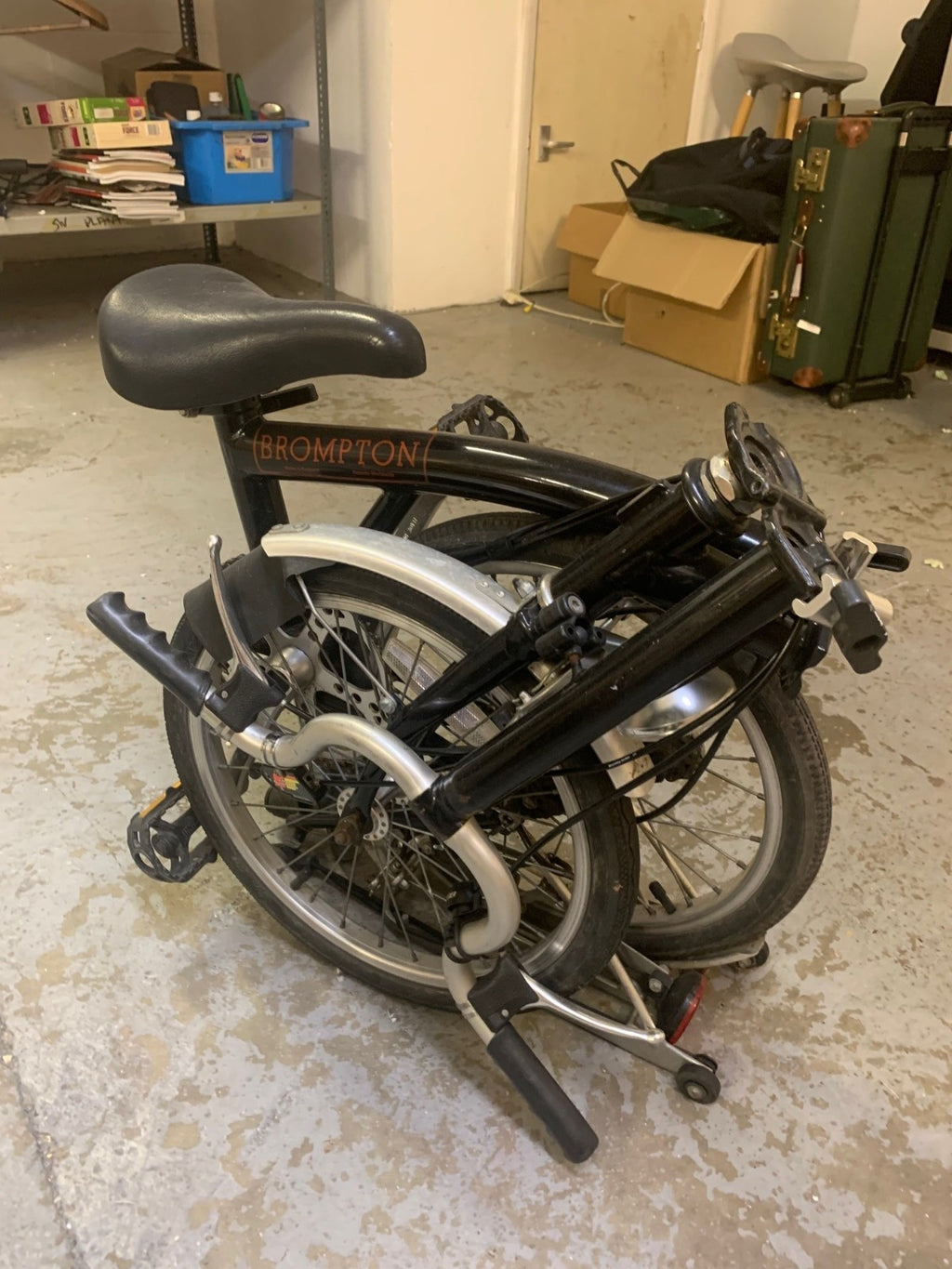 Brompton folding bike