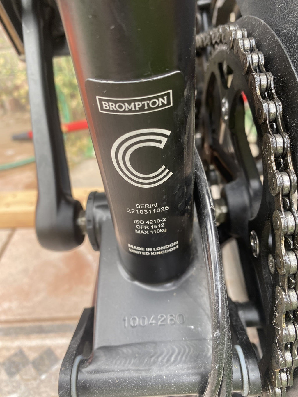 2020 Brompton C-Line M6L Black 6 Speed