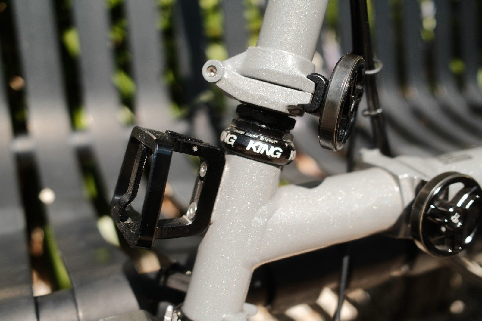 Brompton P Line 4 Speed Storm Grey Low (Upgraded - Chris King Etc)