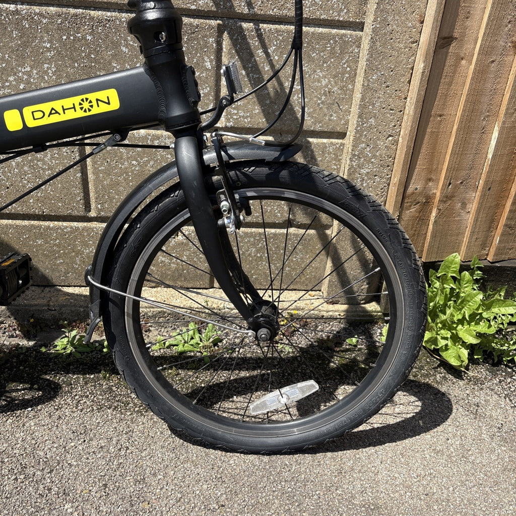 Dahon Hit 6-Speed Folding Bike Matt Black, Lightweight