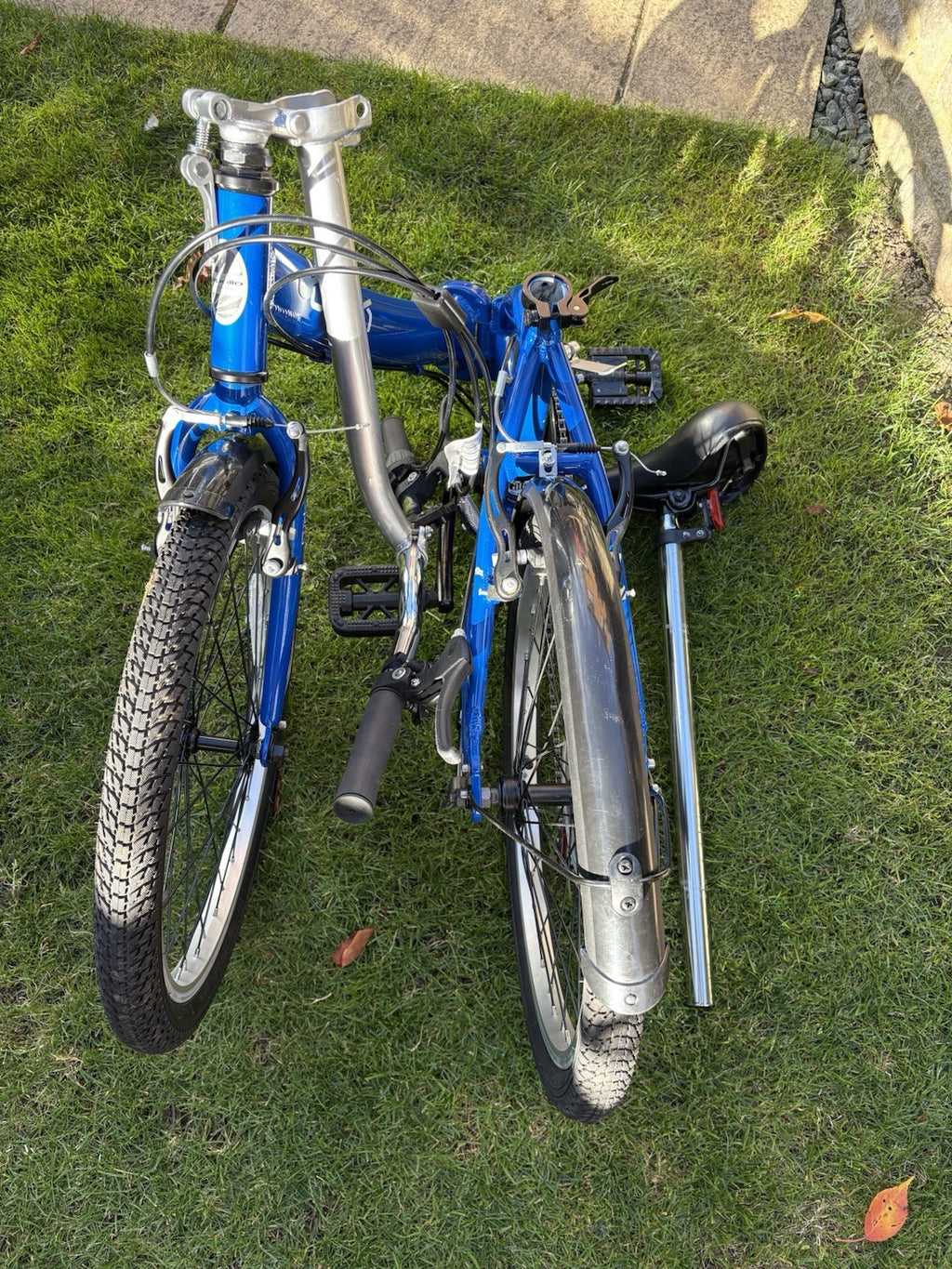 raleigh folding bike used