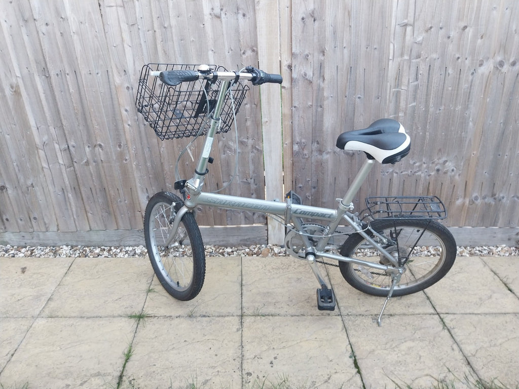 Folding 20-inch bike, Saracen Compact, 6 speed
