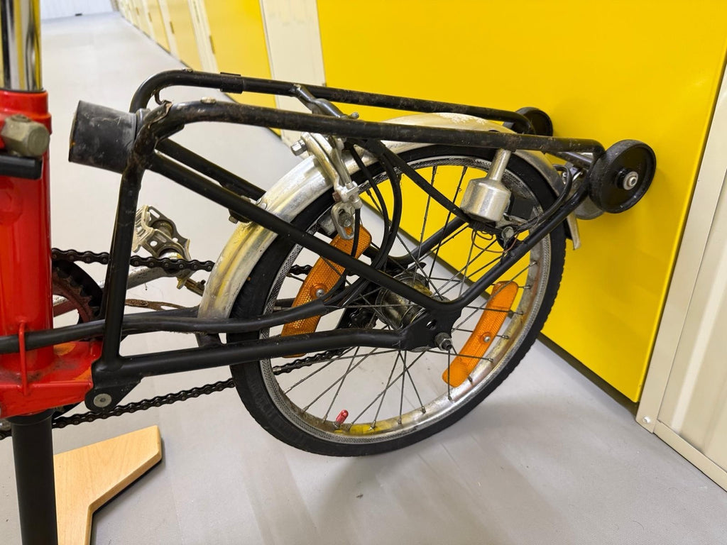 Brompton MK1 (3 Speed)  folding bicycle - Red