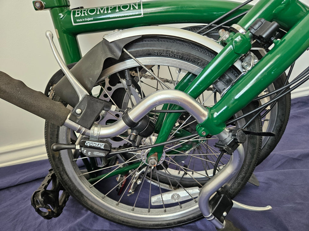 Vintage Brompton M3L Green - 2004 - 3 Speed