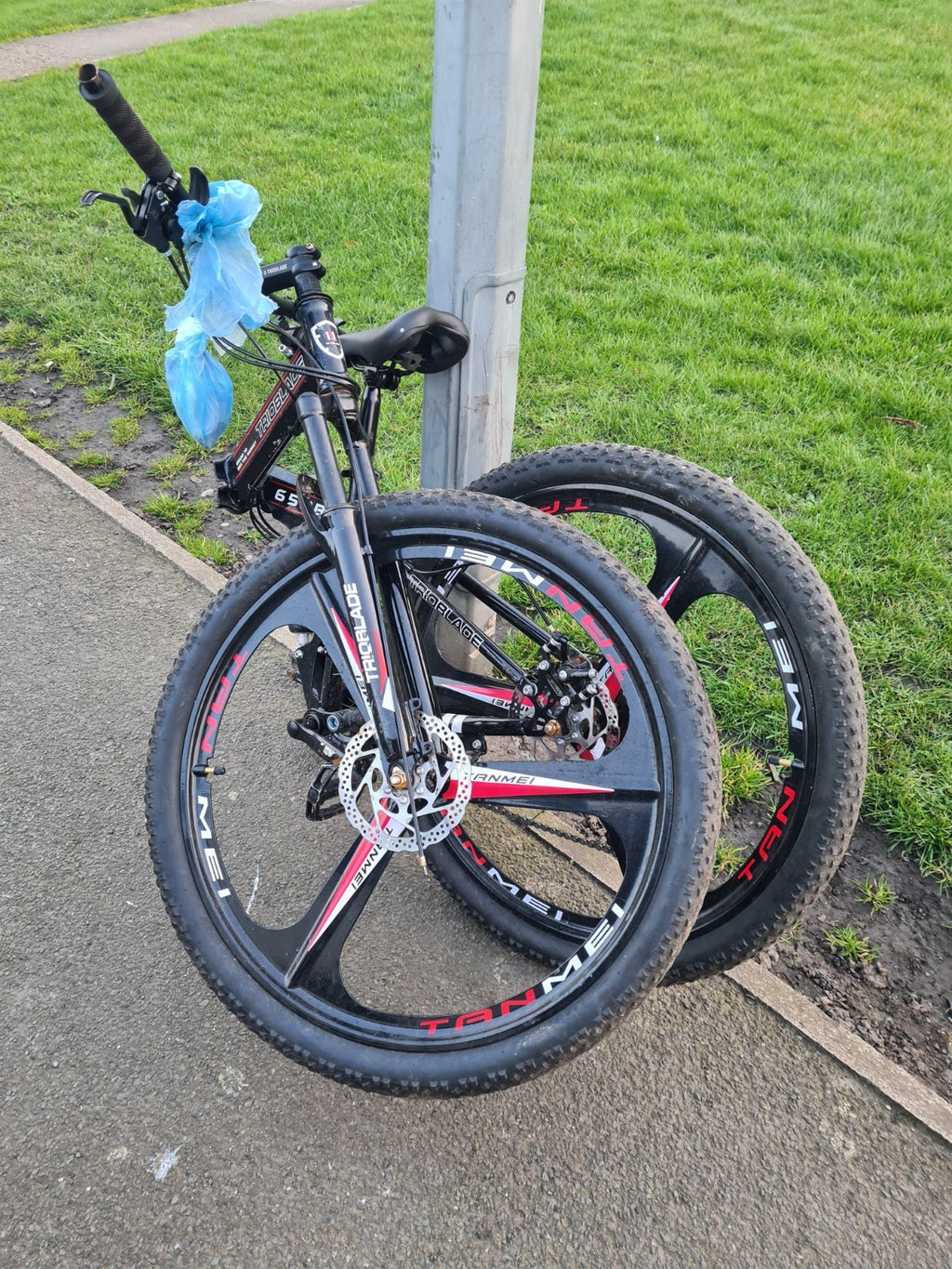Trio Blade Folding Bike