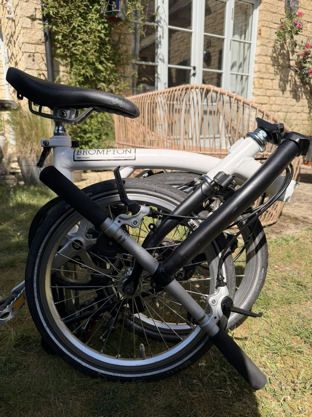 brompton folding bike 3 speed