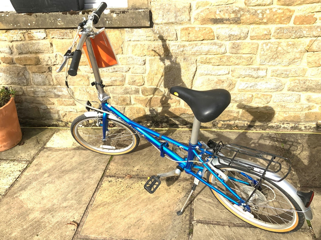 RIDGEBACK IMPULSE UNISEX FOLDING BIKE 10.8 Kg, 5 Speed Gripshift Shimano gears