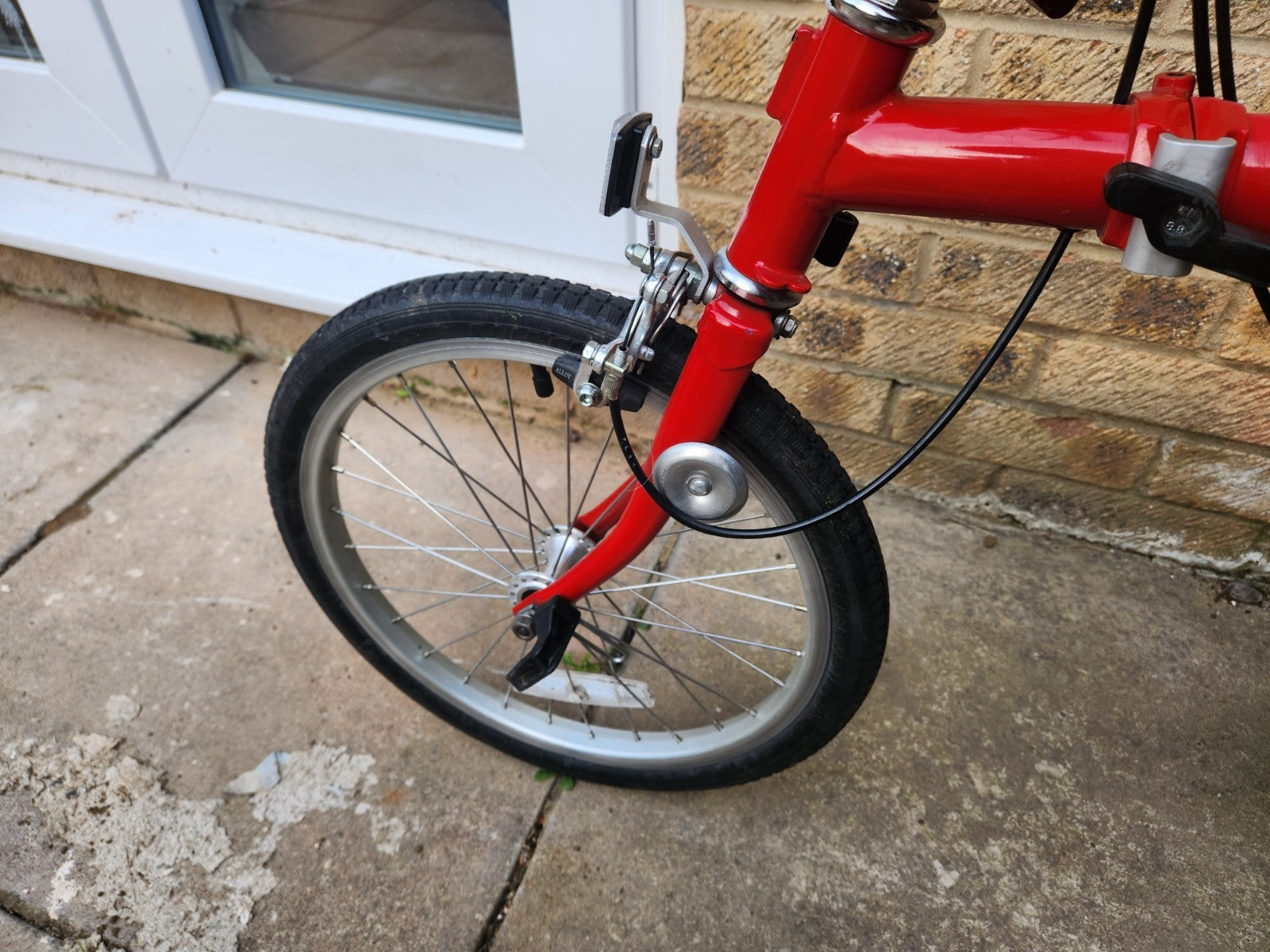 Vintage 2006 Brompton M3E Folding Bike - 3 Speed - Red - Classic M-Bars