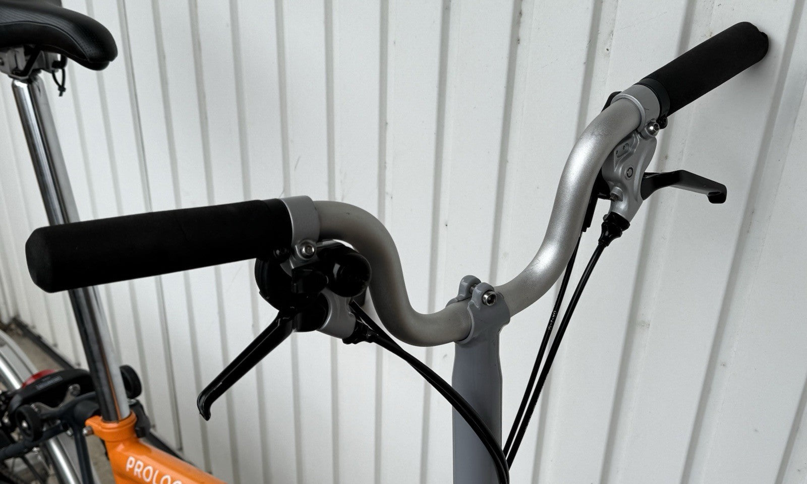 Brompton M3L Folding Bicycle (2017) with Lights Excellent Condition