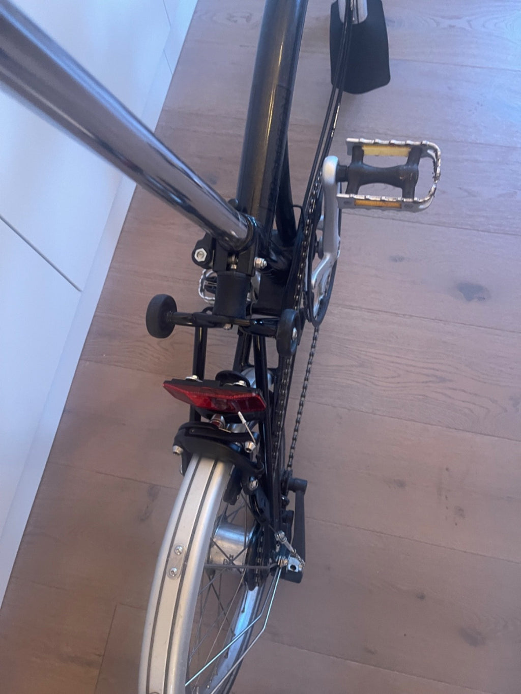 Brompton 2022 6 speed low handlebar folding bike