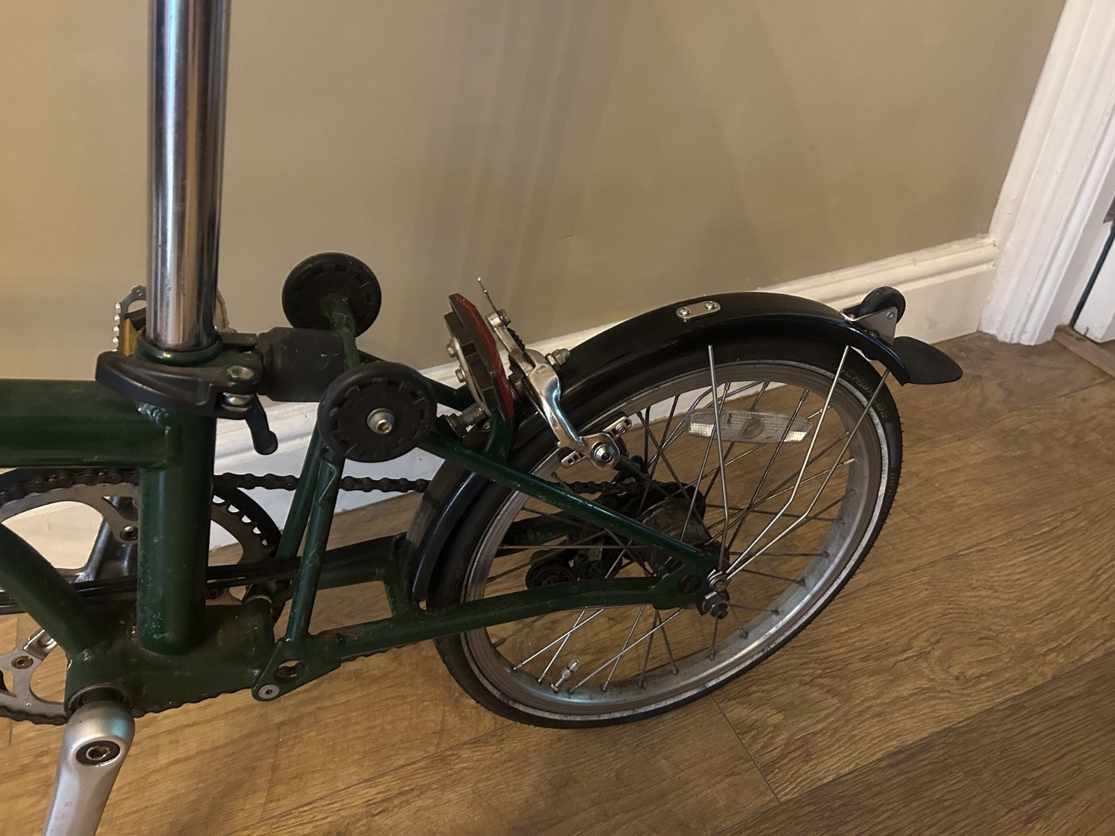 Brompton Folding Bike M6L Racing Green 6 Speed