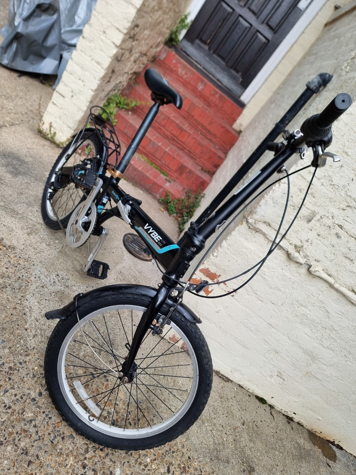 Local Delivery SERVICED folding bike 20 inch wheels XL seat tube bicycle SE95QF