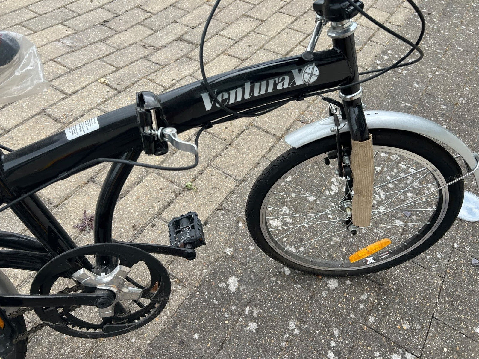 Ventura Stowaway Folding bike New Still Wrapped Slight Mark See Pics