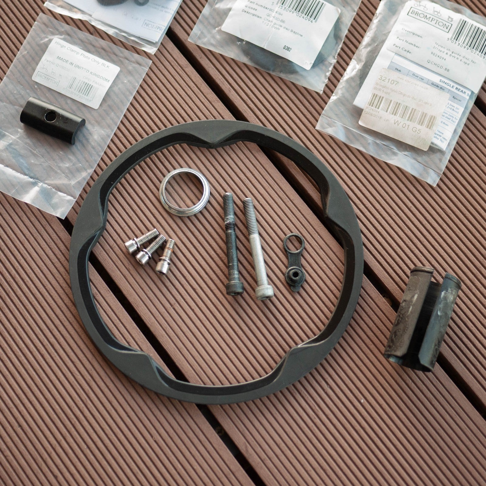 Brompton T line C line A line Stem Bolt Chain Guard Headset Rear Lamp Bracket