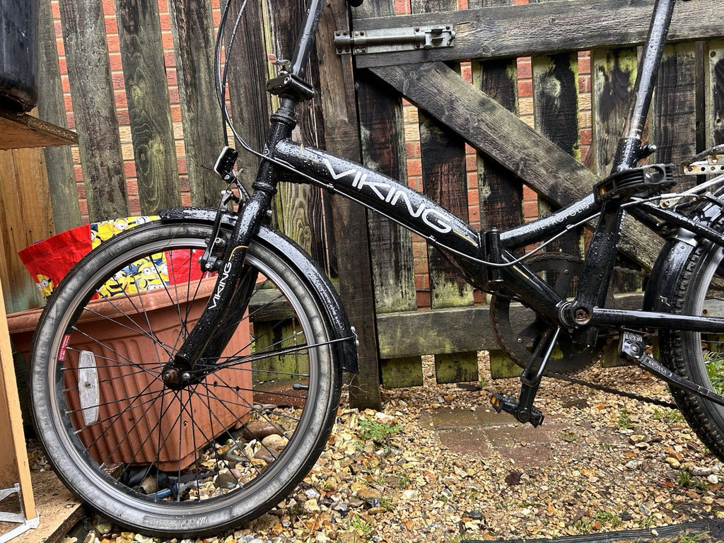 Viking Metropolis 20” Folding Bike Black Very Good Condition