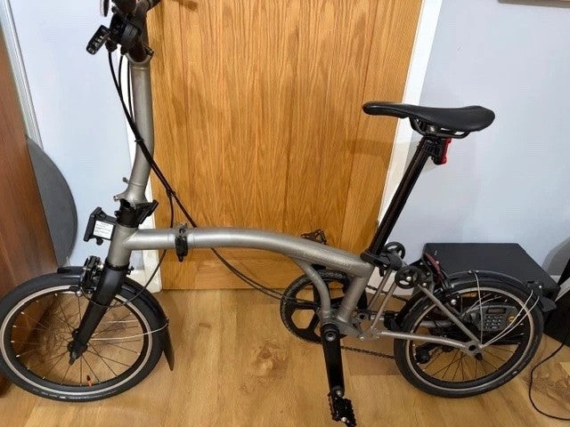 Brompton T Line Urban 4-Speed Titanium Superlight M4L-Ti