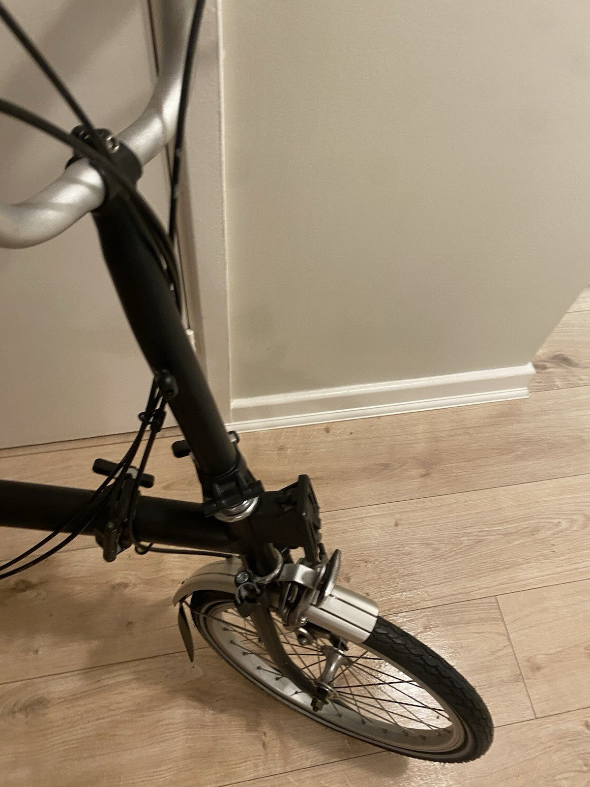 Brompton Folding Bike 3-Speed, Black