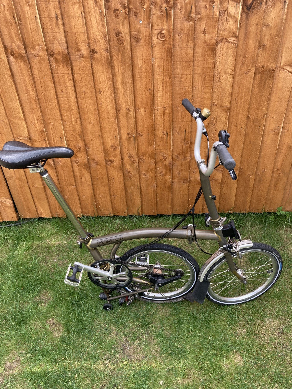 Brompton 3 Speed  Raw Lacquer Beautiful Condition M3L (now C Line)