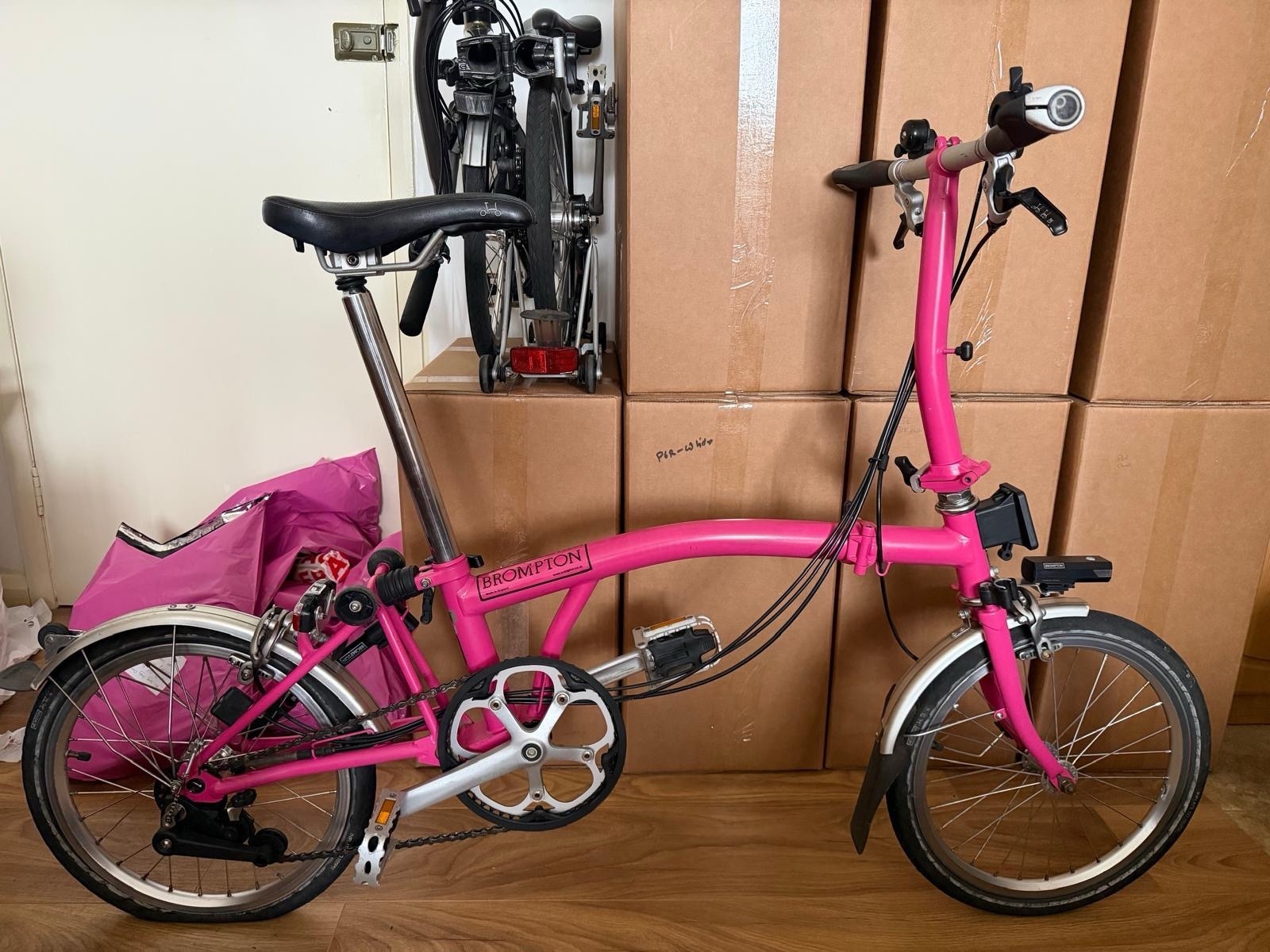 Brompton S6L folding bicycle C line