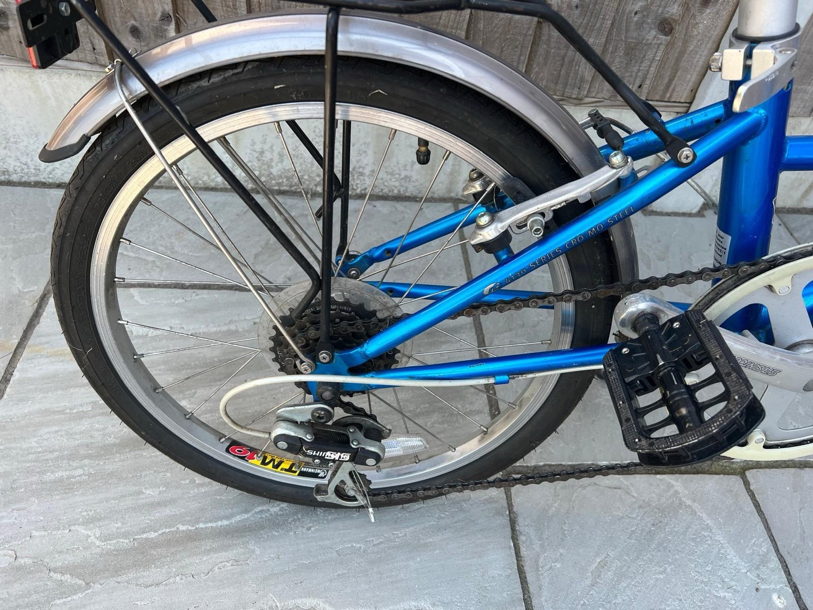 Ridgeback Impulse 20in Folding Bike 6-Speed Derailleur Grip Shifter V-Brake