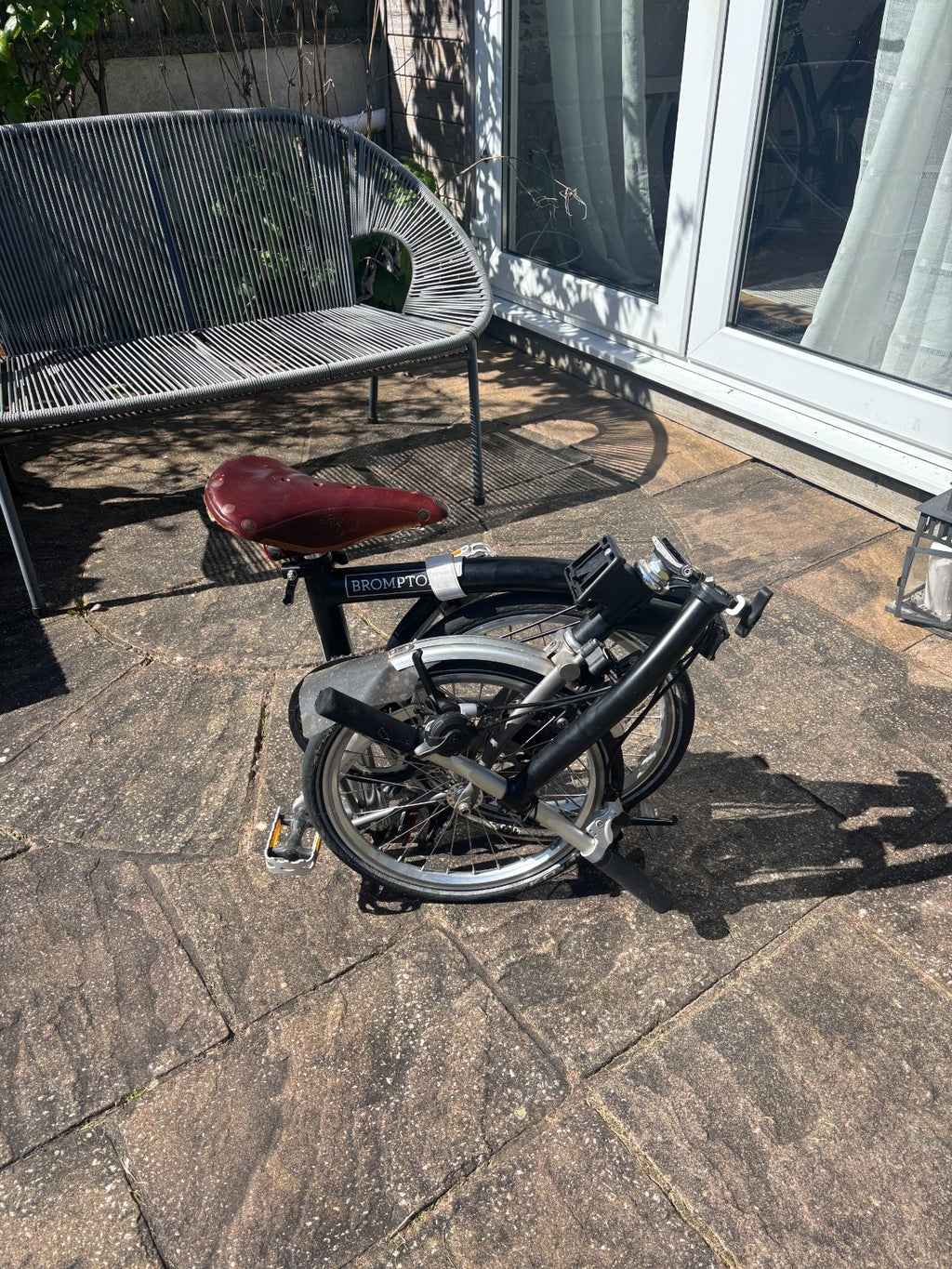 Brompton Superlight Titanium 3-Speed S-Type - Brooks Saddle - Toolkit & Cover -