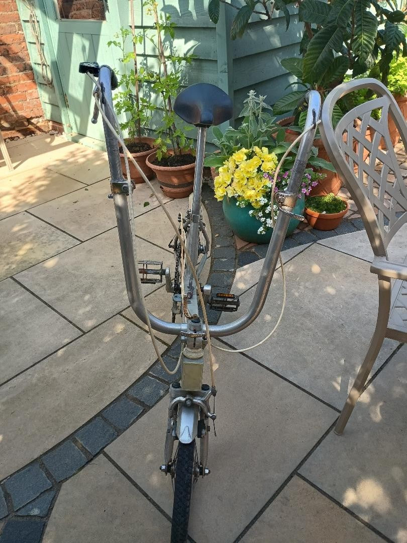 Bickerton Portable Folding Bicycle 3-Speed Classic 1970s Vintage Aluminium Bike