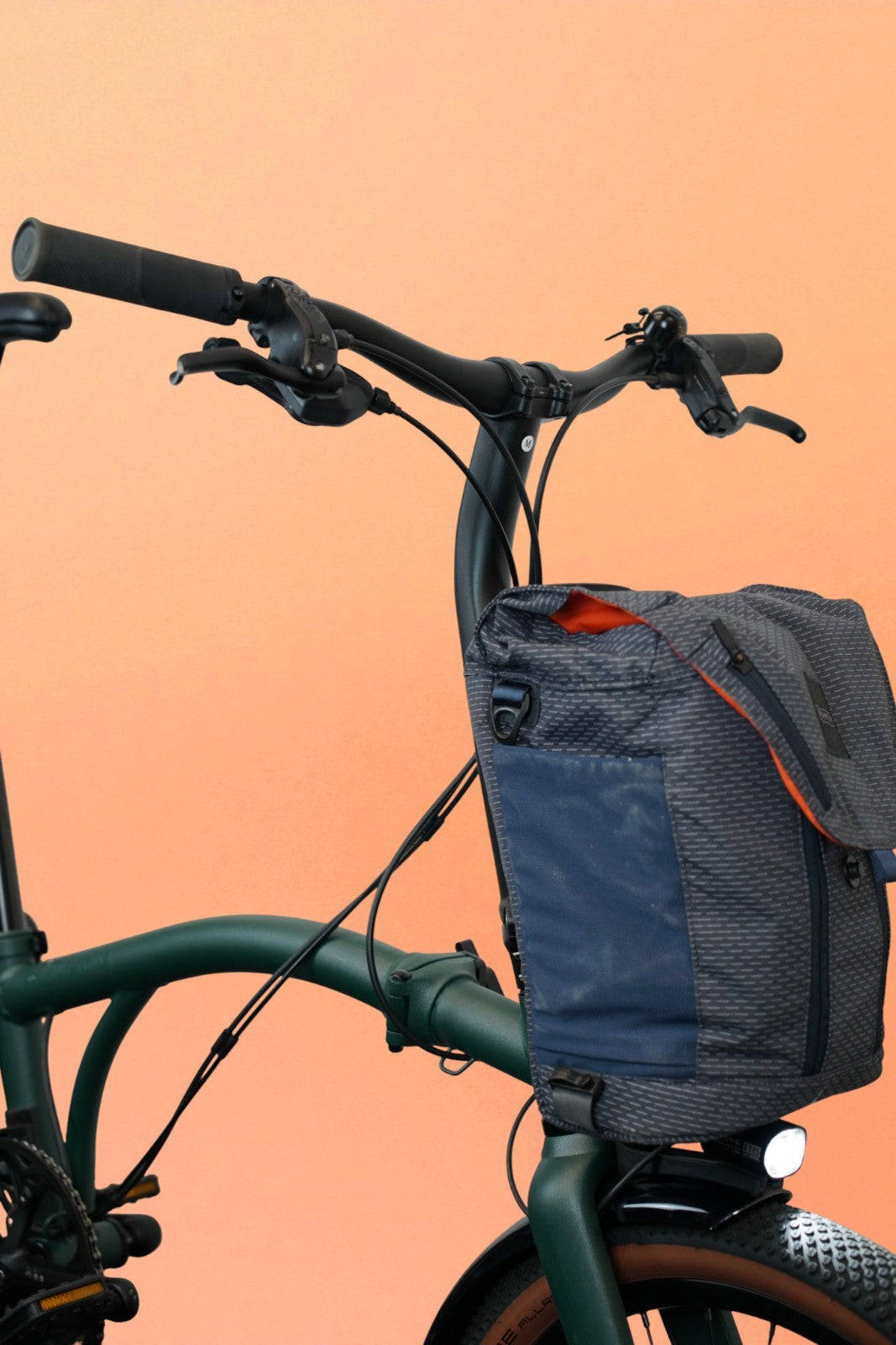 Brompton G Line Electric - Roller Rack - Forest Green - Medium