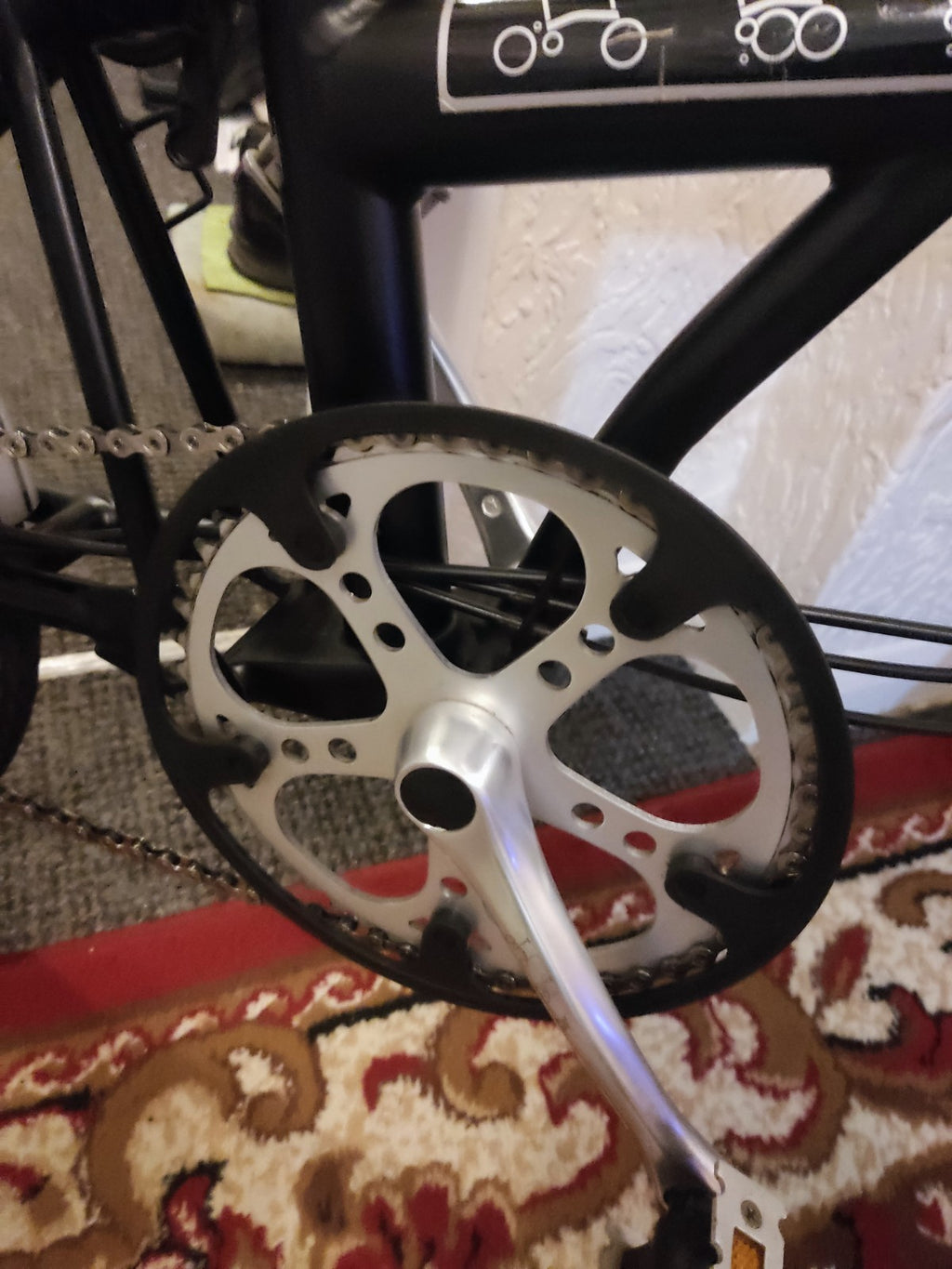 Brompton Folding Bike 6-Speed Black