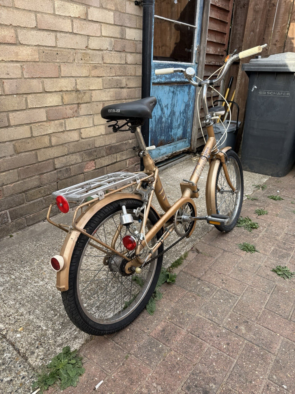 Hercules Compact Folding Bike 1984 Retro Vintage