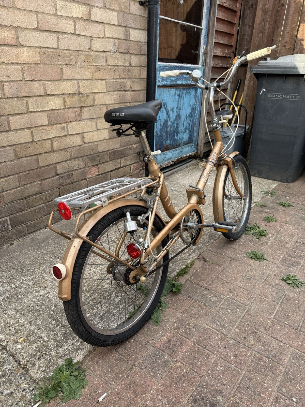 Hercules Compact Folding Bike 1984 Retro Vintage