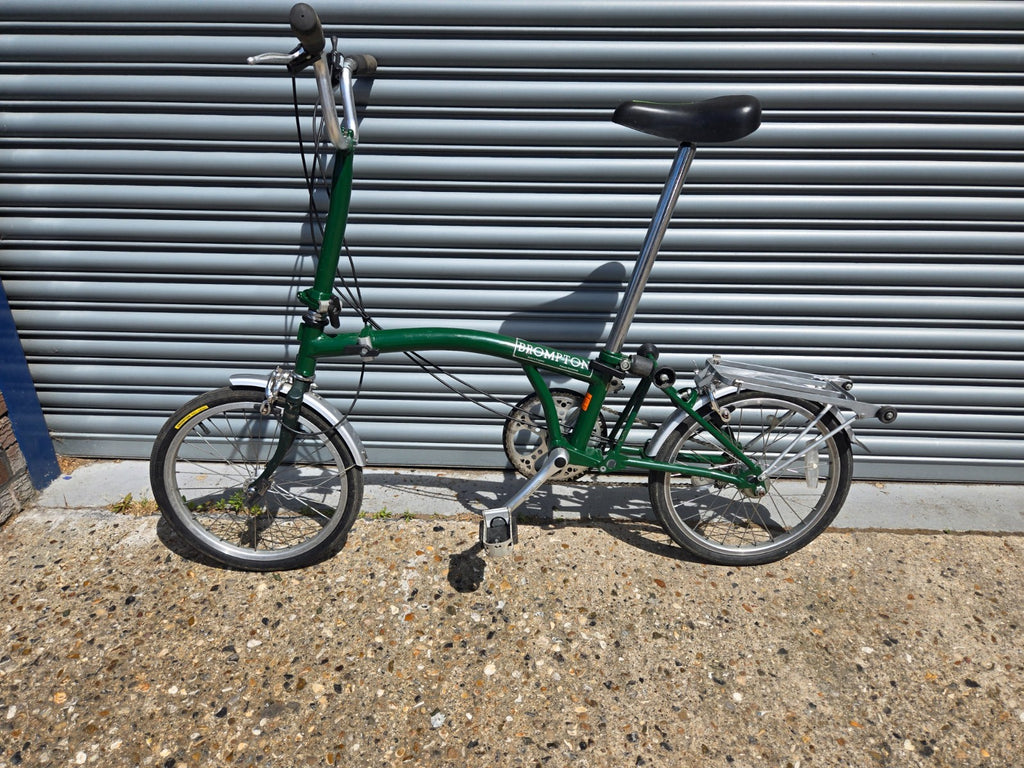 Brompton Folding Bike - 3 Speed + Rack, Ready to Ride