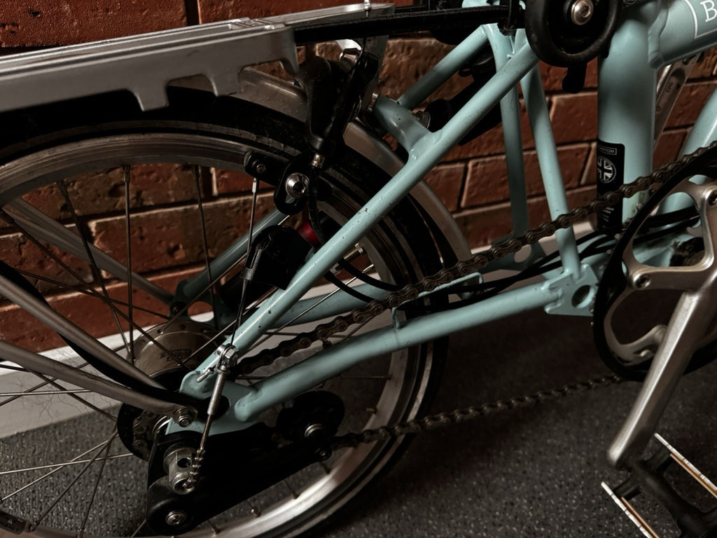 Brompton M Bar 3 Speed Bike with Dynamo Lights
