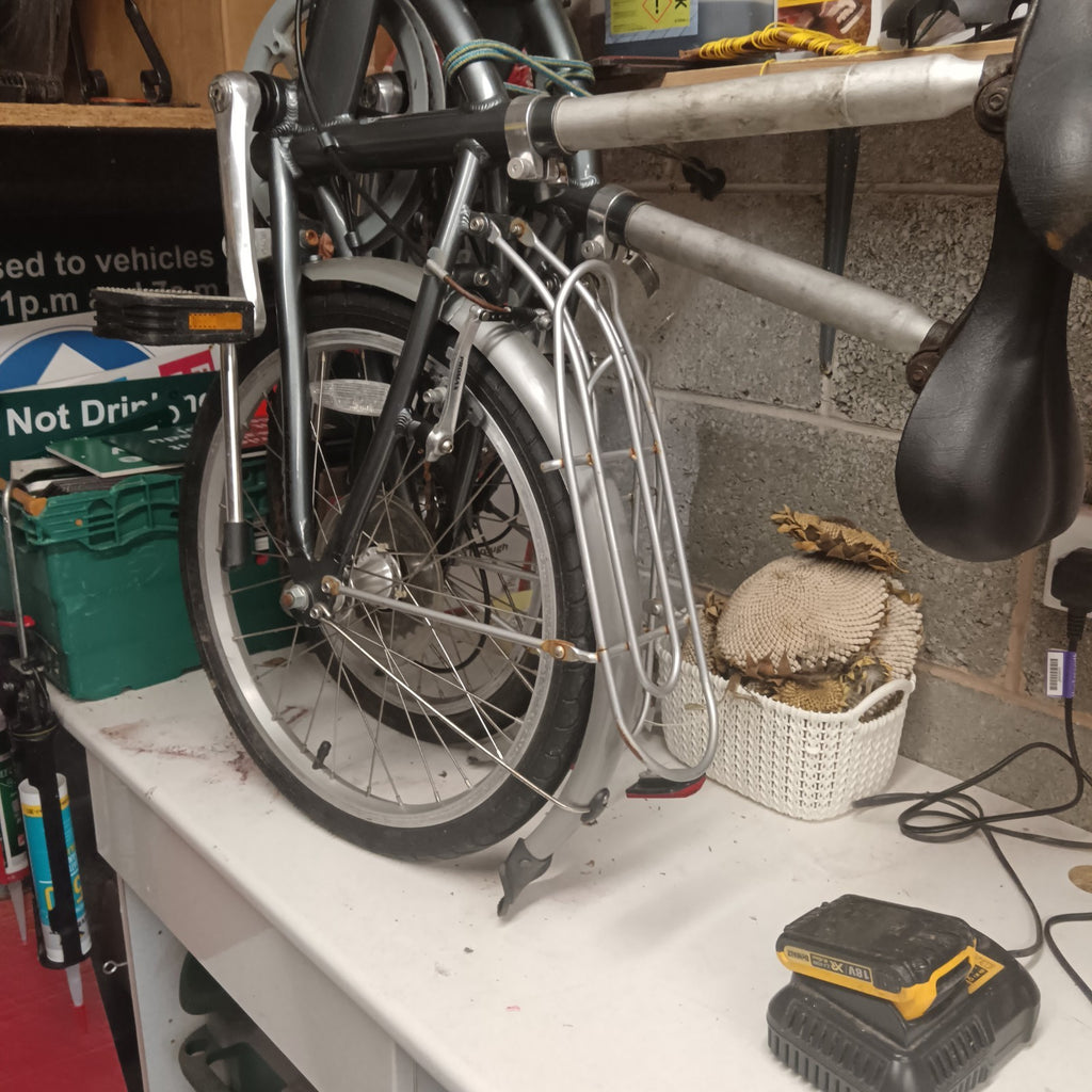 Two Dawes folding Bikes in rhydaer wales