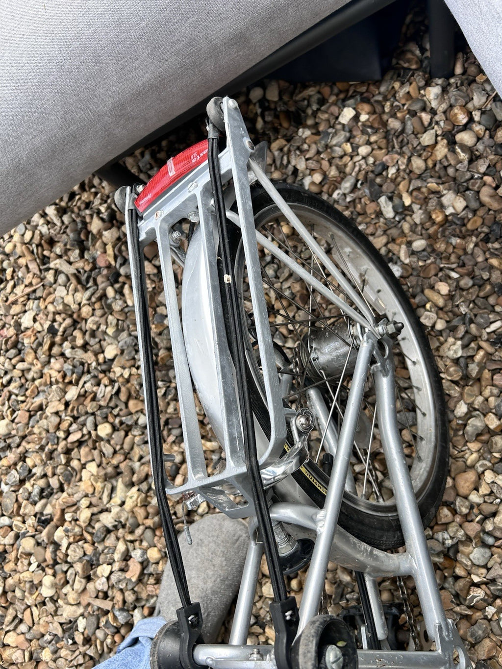Brompton Vintage Bike Original Collectible silver 5 Speed
