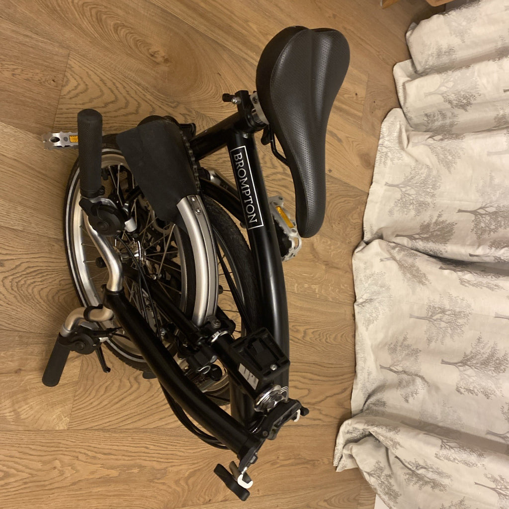 Brompton C Line 6 Speed In Black In A Very Good Used Condition.