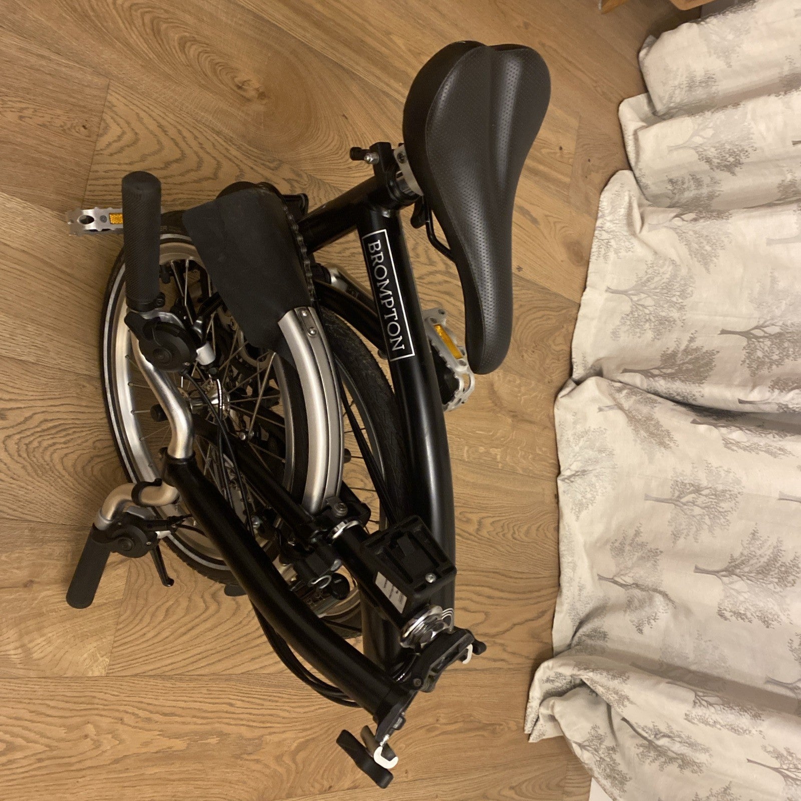 Brompton C Line 6 Speed In Black In A Very Good Used Condition.