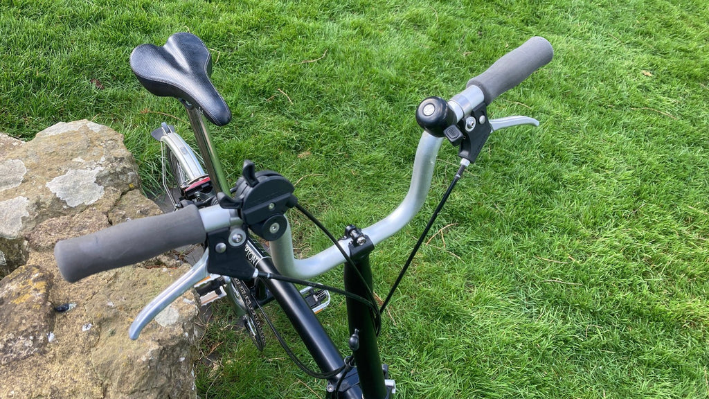 Brompton H3L Black, Folding Bike High Bars 3-Speed 2012 Excellent Condition
