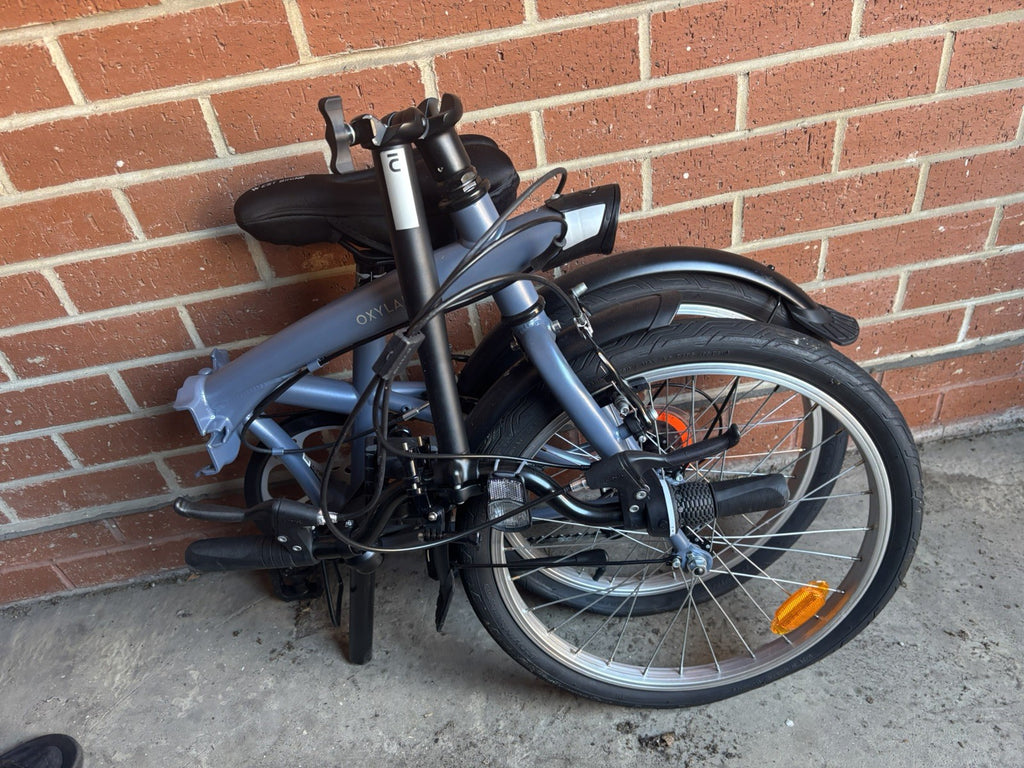 Folding Bike Oxylane Tilt 120 | Compact Commuter Bicycle | London