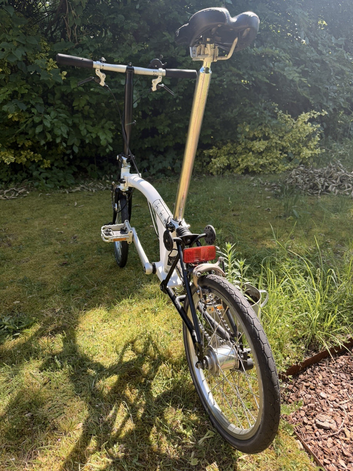 brompton folding bike 3 speed