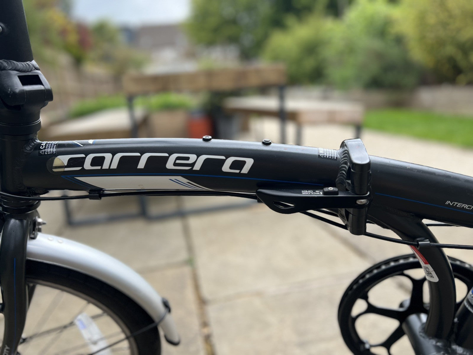 Carrera Intercity Folding bike T6 Aluminum 8-speed