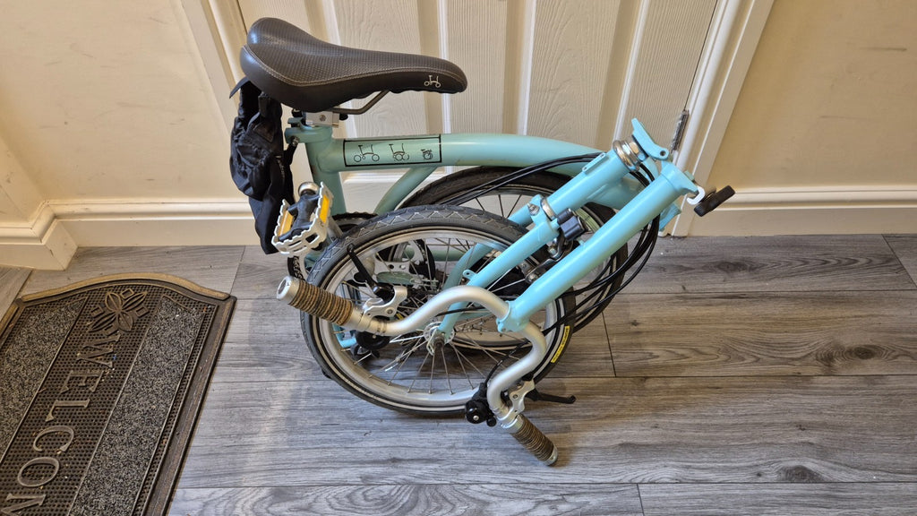 Brompton Folding Bike 6-Speed 16" Wheels M6L - Turkish Green