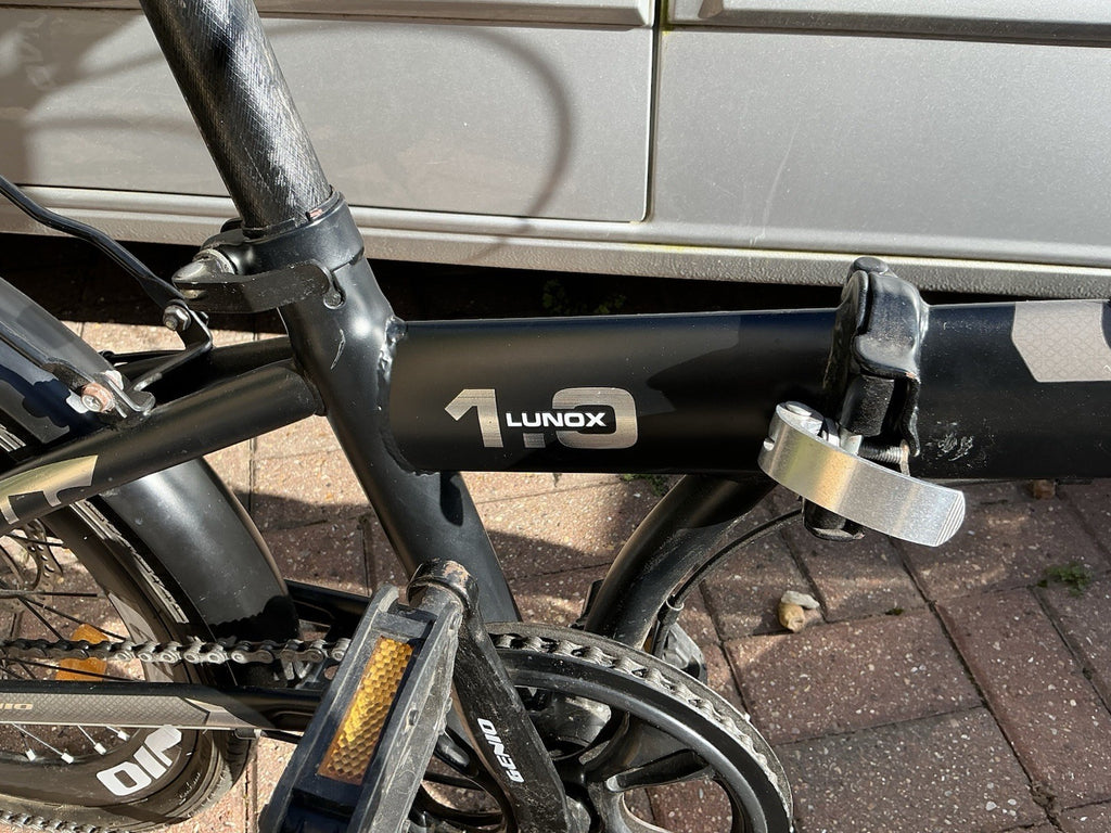 Genio Lenox 1.0 Folding Bike 20" Wheels Black. Spares Or Repair