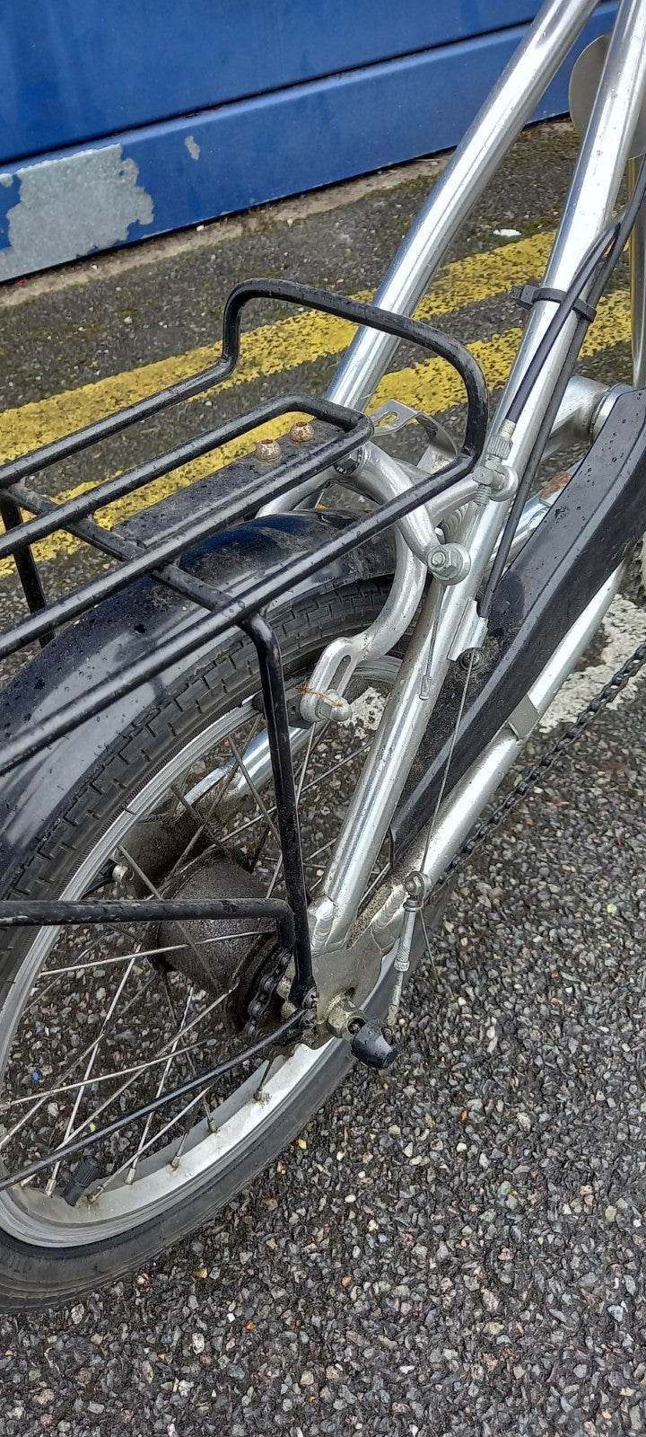Folding Bike Kentex Silver Colour