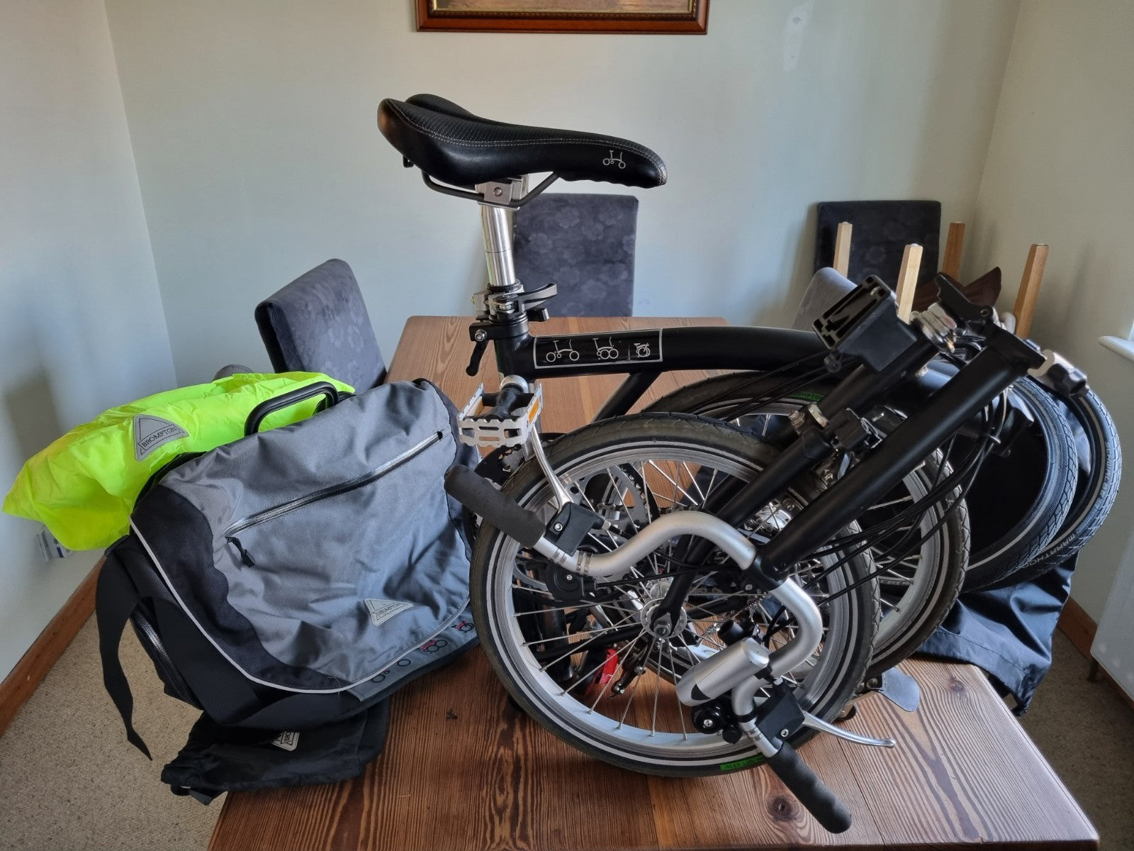 Brompton M6L Folding Bike Black