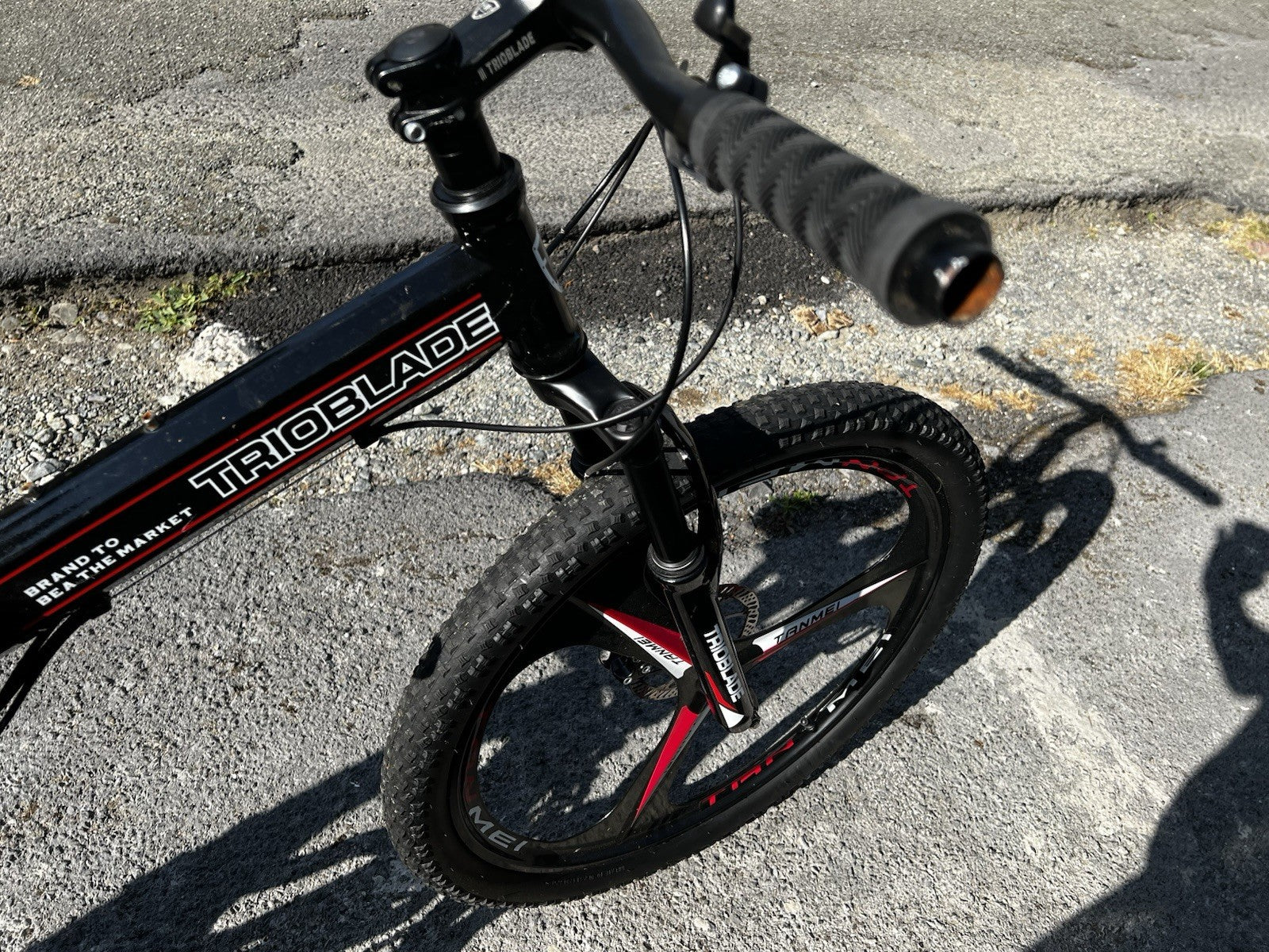 TRIOBLADE 650 B 26 Inch Folding Mountain Bike 21-Speed Foldable Mountain Bicycle