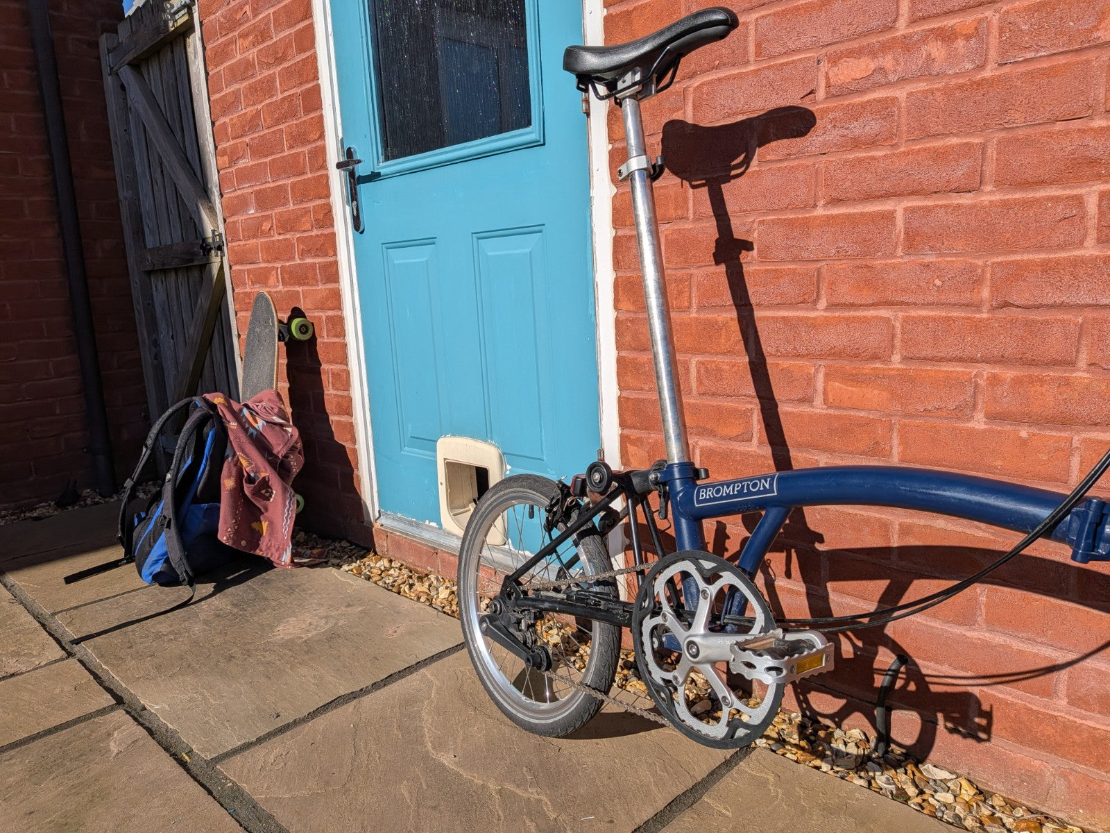Brompton C-line Folding Commuter Bike,  two speed
