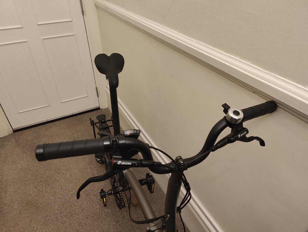 Cranston D9 Brompton‑style Folding Bike 9‑Speed Shimano Hydraulic Disc 16"